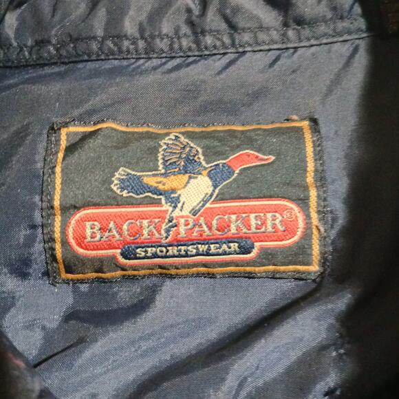 Vintage Back Packer Sportswear Men's XLTall Long-Sleeved Flannel Blue/Green/Red - Picture 2 of 14